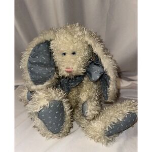 Vintage J B Bean Boyd's Collection Plush Bunny Rabbit  Wedgewood 1985-98 jointed